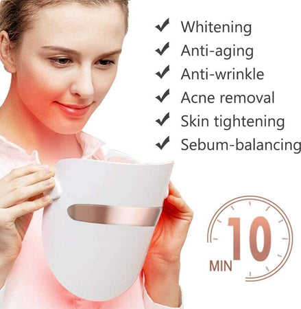 Maschera Viso Fototerapia Spettro Bellezza Acne Pelle Anti Rughe Radiofrequenza Salute e Bellezza > Cura del corpo e viso Trade Shop italia - Napoli, Commerciovirtuoso.it