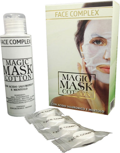 Maschera Viso Magic Mask Cotton Face Complex Con Acido Ialuronico E Mentolo Salute e Bellezza > Cura del corpo e viso > Creme Viso Trade Shop italia - Napoli, Commerciovirtuoso.it