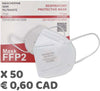 Mascherina FFP2 NR Bianche Certificate CE2163 Mascherine Zhejiang Gen Yuan Tang Medical Technology Certificazione CE2163- DPI | bfe ≥95% | Imbustate Singolarmente