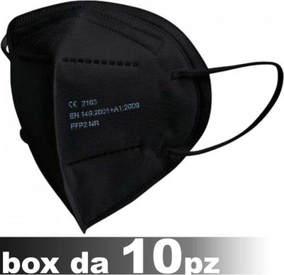 Mascherine Protettive Ffp2 Certificata Ce Inail Senza Valvola Mascherina Nere Fai da te/Sicurezza e protezione/Attrezzature per sicurezza sul lavoro/Maschere e respiratori/Mascherine a coppa Trade Shop italia - Napoli, Commerciovirtuoso.it