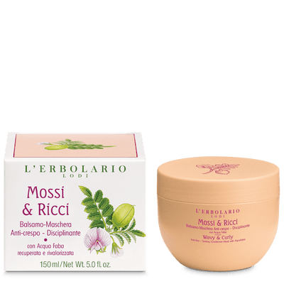 Balsamo-Maschera Anti-crespo - Disciplinante Capelli Mossi & Ricci