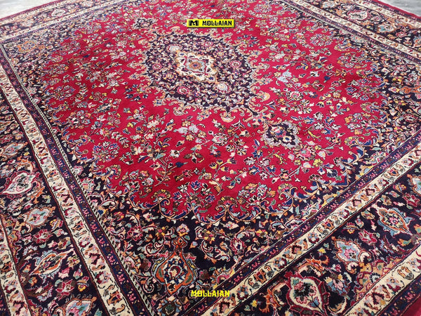 Mashad d'epoca Persia 350x310 Casa e cucina/Tessili per la casa/Tappeti e tappetini/Tappeti Mollaian Tappeti - Lecce, Commerciovirtuoso.it