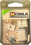 MASIDEF---2-PEZZI---CHIUSURE-IN-PLASTICA-MAGNETICHE-CON-BASETTA---COLORE-BIANCO***