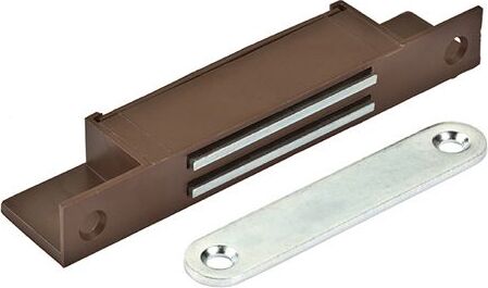 MASIDEF---2-PEZZI---CHIUSURE-MAGNETICHE-DA-INCASSO-O-DA-APPLICARE---FORZA-12kg---COLORE-MARRONE