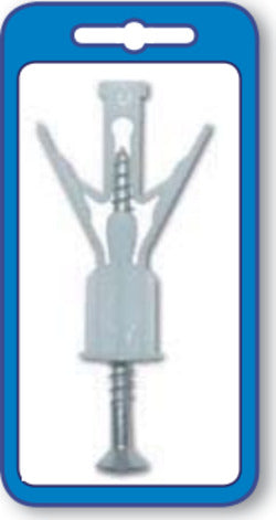 MASIDEF---5-TASSELLI-IN-NYLON-A-FARFALLA-CON-VITI-TPS-D.10mm***