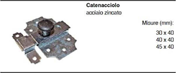 MASIDEF---CATENACCIOLO-in-Acciaio-ZINCATO-30X40mm