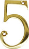 MASIDEF---CIVICO-IN-OTTONE-LUCIDO-8cm-N.-5