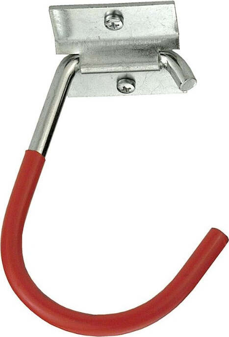 MASIDEF---GANCIO-A-SOFFITO-PER-BICI-A-PARETE,-GIREVOLE,-ZINCATO-RIVESTITO-125X90MM