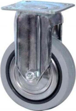 MASIDEF---RUOTA-CON-PIASTRA-FISSA-IN-GOMMA-DIAMETRO-80