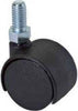 MASIDEF---RUOTA-GEMELLATA-CON-PERNO-IN-NYLON-NERO-M8X15mm-DIMETRO-40