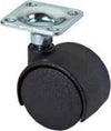 MASIDEF---RUOTA-GEMELLATA-CON-PIASTRA-IN-NYLON-NERO-28X28mm-DIMETRO-40
