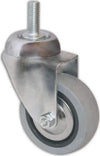 MASIDEF---RUOTA-GIREVOLE-CON-PERNO-FILETTATO-10X25MM-Ø80MM---IN-GOMMA-COLORE-GRIGIO