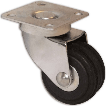 MASIDEF---RUOTA-PIROETTANTE-IN-GOMMA-CON-PIASTRA-DIAMETRO-MM-40
