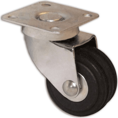 MASIDEF---RUOTA-PIROETTANTE-IN-GOMMA-CON-PIASTRA-DIAMETRO-MM-40