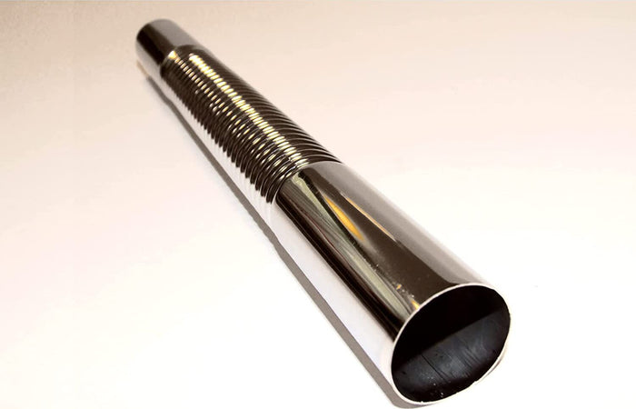 MASIDEF---TUBO-LISCIO-PIEGHEVOLE-IN-OTTONE-CROMATO-Ø32MMx30CM