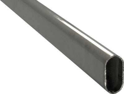 MASIDEF---TUBO-PER-ARMADIO-OVALE-30X15mm-CROMATO-120cm
