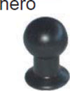 MASIDEF--1-POMOLO-IN-OTTONE-LACCATO-NERO-OPACO-D.14