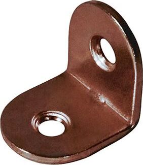 MASIDEF--4-LASTRINE-PIEGATE-BRONZATE-PER-LEGNO-25X25X15-SPES.1,5MM