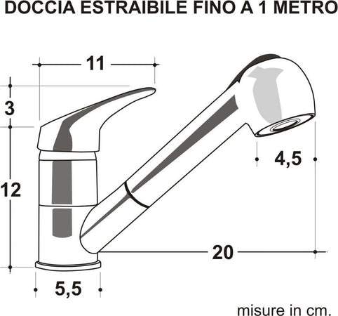 MASIDEF-AQ-UAE--LAVELLO-CROMATO-CON-DOCCIA-ESTRAIBILE