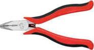 MASIDEF-COBRAX-PINZA-PER-ELETTRONICA-BECCHI-SEMITONDI-CURVI-125-MM-MANICI-IN-BIMATERIALE-ROSSO/NERO