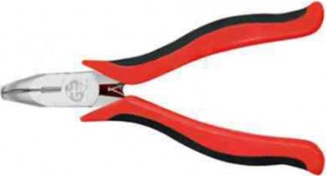 MASIDEF-COBRAX-PINZA-PER-ELETTRONICA-BECCHI-SEMITONDI-CURVI-125-MM-MANICI-IN-BIMATERIALE-ROSSO/NERO