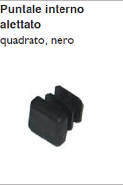 MASIDEF-CONDY-8-PUNTALE-ALETTATO-18X18-NERO