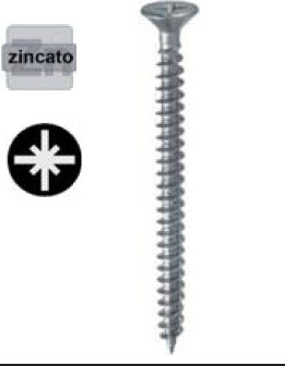 MASIDEF-CONDY-VITI-UNIVERSALI-T.P.S.-CON-FORO-PER-CAPPUCCIO-4,5X30-PZ.6