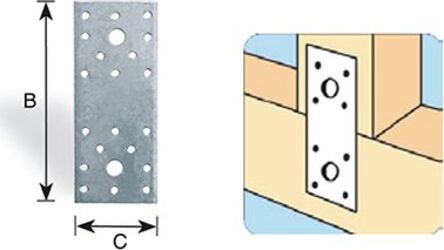 MASIDEF-CONNEX--1-GIUNTO-A-PIASTRA-FORATO-MM.3-180X40-ZINCATO