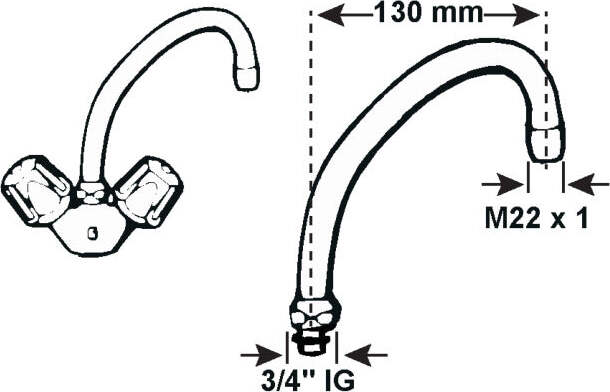MASIDEF-CORNAT-TEC316002--CANNA-JOTA-130MM-CROMO