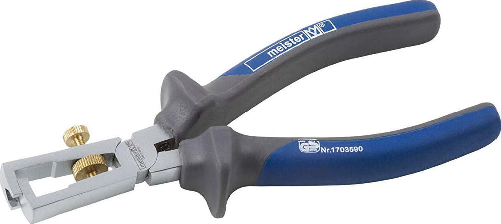 MASIDEF-MEISTER-PINZA-SPELLAFILI-REGOLABILE-MANICI-BIMATERIALE-BLU/NERO-160MM