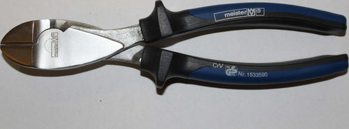 MASIDEF--MEISTER-TRONCHESI-TAGLIO-FRONTALE-MANICI-BIMATERIALE-NERO/BLU-200MM