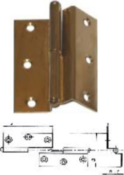MASIDEF-MOBILIA---2-CERNIERE-CURVA-CON-COLLO-ALTO-SPINA-SFILABILE-FERRO-OTTONATO-40X35-DX
