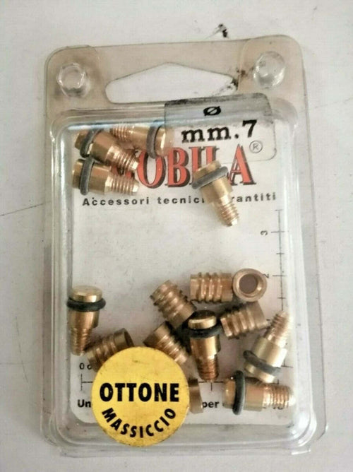 MASIDEF-MOBILIA---8-MENSOLINE-REGGIPIANO-CON-GUARNIZIONI-IN-GOMMA-D7-OTTONE-LUCIDO
