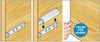 MASIDEF-MOBILIA--4-CRICCHETTI-A-SCATTO-REGOLABILI-CON-MAGNETE