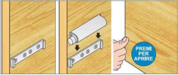 MASIDEF-MOBILIA--4-CRICCHETTI-A-SCATTO-REGOLABILI-CON-MAGNETE