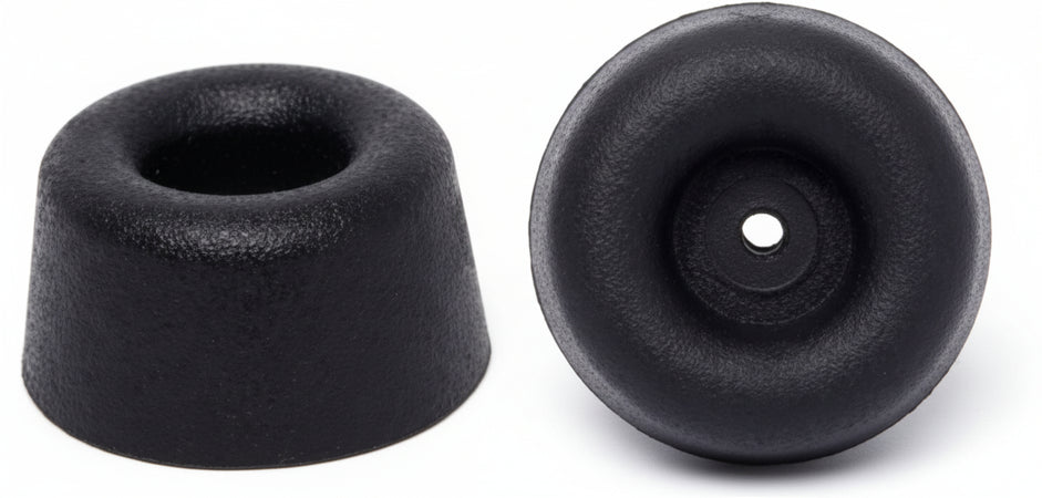 MASIDEF-R02561---MOBILIA---8-PARACOLPI-NERI-TRONCO-CONICO-IN-GOMMA-DIAMETRO-24