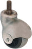 MASIDEF-RUOTA-SFERICA-PIROETTANTE-IN-GOMMA-GRIGIA-CON-PERNO-MM.-45