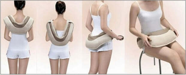 MASSAGGIATORE CINTURA CERVICALE CERVICAL MASSAGE SHAWLS  Trade Shop italia - Napoli, Commerciovirtuoso.it