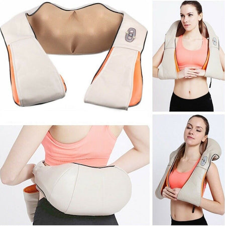 Massaggiatore Cervicale Shiatsu Rotante Collo Gambe Schiena Riscaldante Sport e Tempo Libero > Attrezzi e Abbigliamento Sportivo > Elettrostimolatori Trade Shop italia - Napoli, Commerciovirtuoso.it