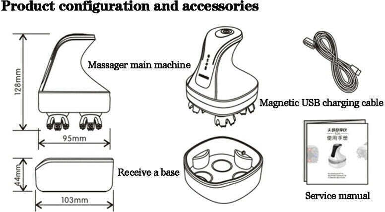 Massaggiatore Elettrico 4d Antistress Testa Collo Relax Muscoli Terapia Vibrante Salute e cura della persona/Benessere/Massaggi e relax/Massaggiatori elettrici/Massaggiatori cervicali e da collo Trade Shop italia - Napoli, Commerciovirtuoso.it