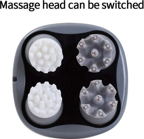 Massaggiatore Elettrico 4d Antistress Testa Collo Relax Muscoli Terapia Vibrante Salute e cura della persona/Benessere/Massaggi e relax/Massaggiatori elettrici/Massaggiatori cervicali e da collo Trade Shop italia - Napoli, Commerciovirtuoso.it