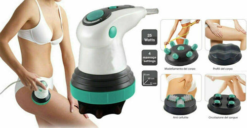 MASSAGGIATORE ELETTRICO ANTI CELLULITE PANCIA GAMBE BODY INNOVATION RASSODANTE Bellezza/Cura della pelle/Corpo/Rassodanti e tonificanti per il corpo Zencoccostore - Formia, Commerciovirtuoso.it