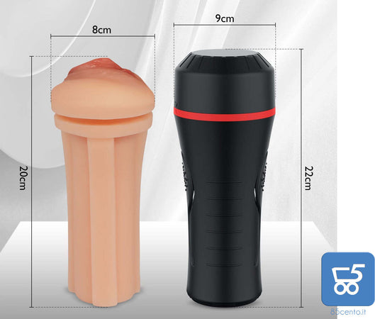 Massaggiatore elettrico di silicone portatile impermeabile con ricarica USB con modalità di massaggio uomo MIFASO