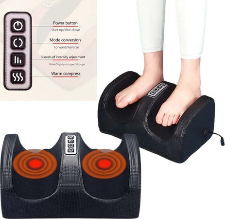 Massaggiatore Elettrico Shiatsu Plantare Piedi Polpacci Con Riscaldamento 16109 Salute e cura della persona/Benessere/Massaggi e relax/Massaggiatori elettrici/Massaggiatori elettrici per i piedi Trade Shop italia - Napoli, Commerciovirtuoso.it