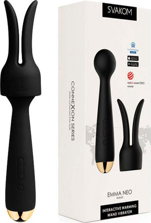 Massaggiatore Interattivo Riscaldante stimolatore Masturbatore con controllo APP Svakom Emma Neo Connexion Series App Controlled Salute e cura della persona/Erotismo e contraccezione/Sex toys/Vibratori/Vibratori classici Kondorama - Martinsicuro, Commerciovirtuoso.it