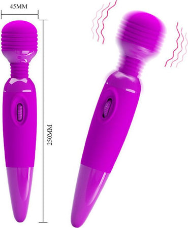 Massaggiatore Intimo Donna Vagina Pretty Love Power Wand Silicone Viola Testa Liscia Flessibile Salute e cura della persona/Erotismo e contraccezione/Sex toys/Vibratori/Vibratori classici Kondorama - Martinsicuro, Commerciovirtuoso.it