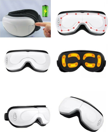 Massaggiatore Occhi Ricaricabile Massaggio Vibrante Compressione Aria Calda Bellezza/Accessori e strumenti di bellezza/Strumenti per la cura della pelle/Apparecchi per tonificare e per pulizia viso Trade Shop italia - Napoli, Commerciovirtuoso.it