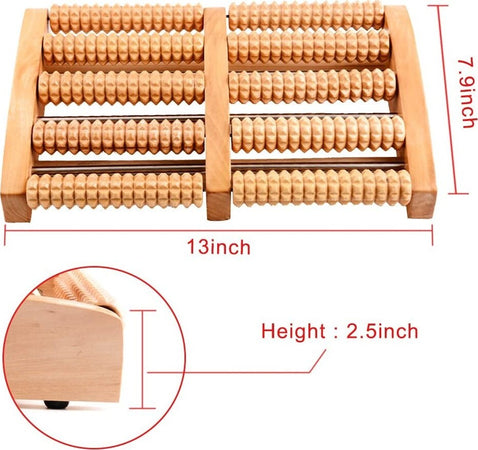 Massaggiatore Per Riflessologia Plantare Piedi Mani Rullo In Legno Agopressione Salute e Bellezza > Cura della Persona Trade Shop italia - Napoli, Commerciovirtuoso.it