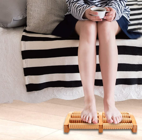 Massaggiatore Per Riflessologia Plantare Piedi Mani Rullo In Legno Agopressione Salute e Bellezza > Cura della Persona Trade Shop italia - Napoli, Commerciovirtuoso.it