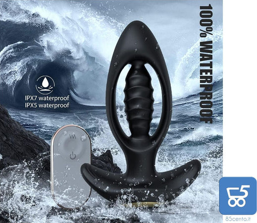 Massaggiatore Portatile Wireless Con Telecomando Uomo Donna Ricarica USB Impermeabile